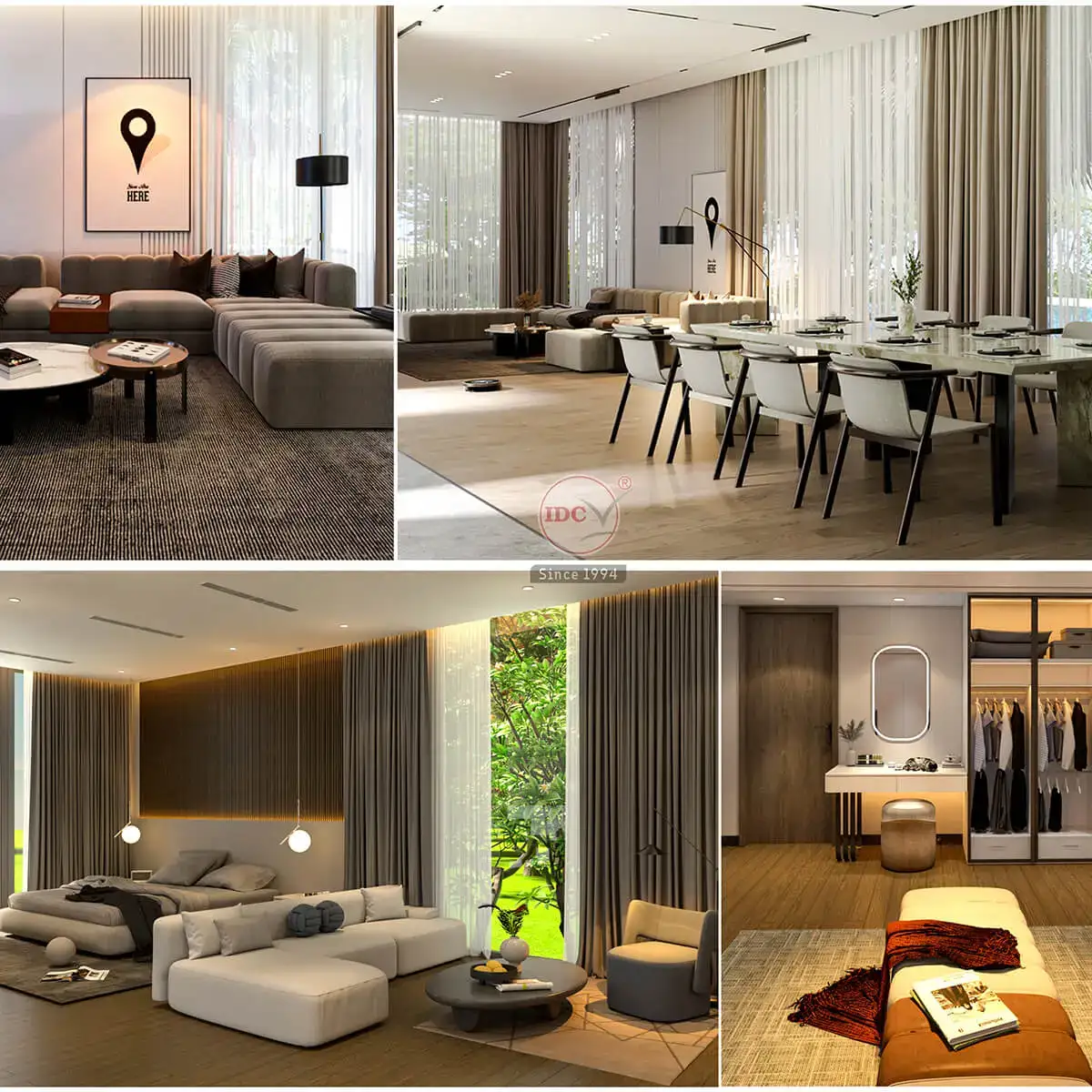 Lớp học Họa viên Kiến trúc IDC