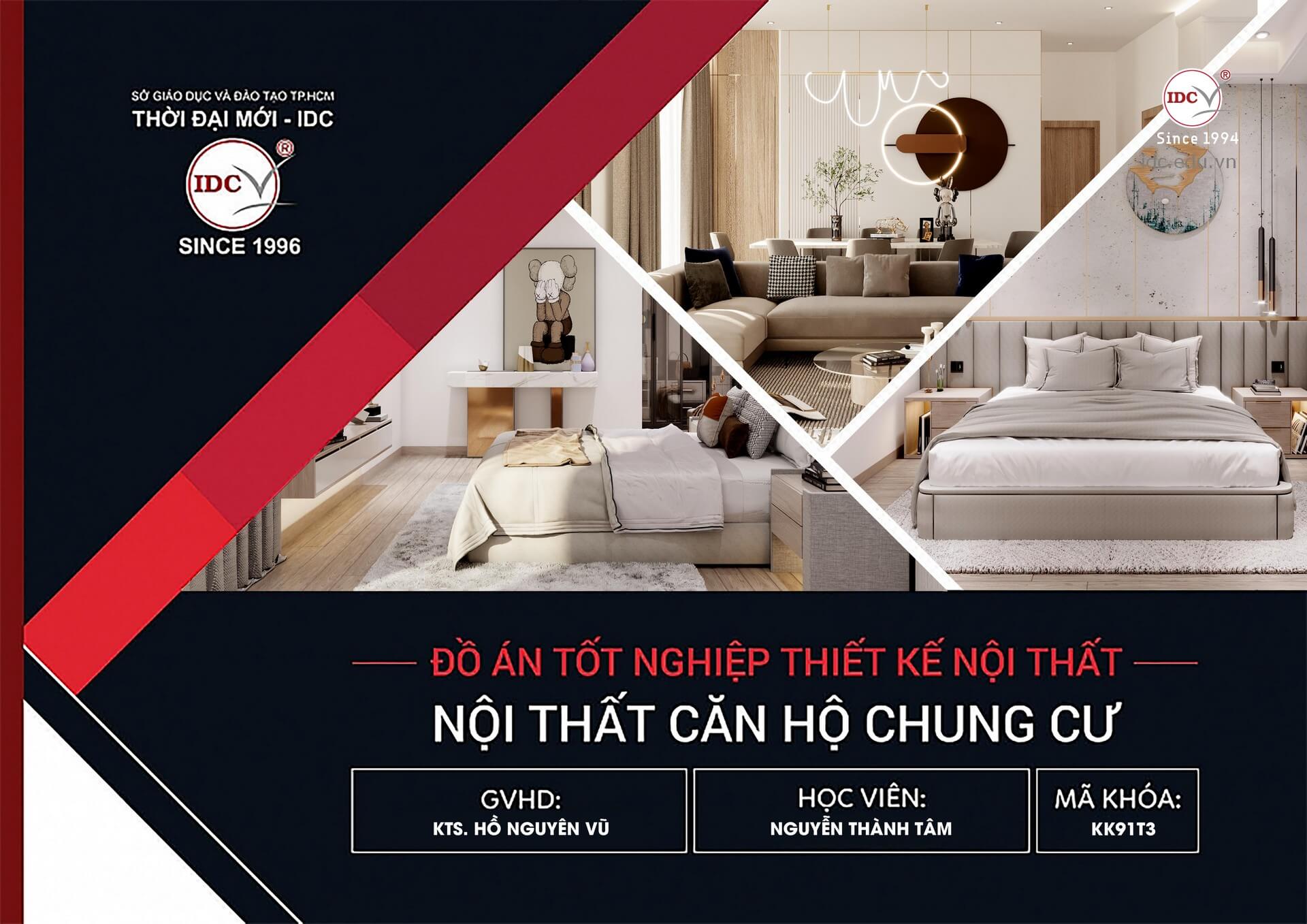 Đồ án thiết kế nội thất – HV Nguyễn Thành Tâm – KK91