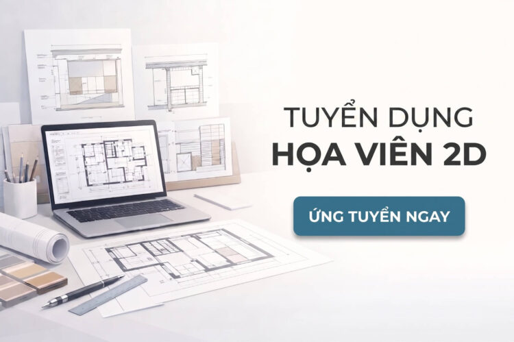Tuyển dụng Họa viên 2D – Công ty Đất Phúc (HappyLandDC)